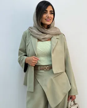 کت و شلوار کوتاه کرپ