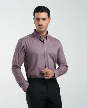 ام کی کالکشن پیراهن آستین بلند mk-1992-dark-pink
