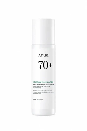 لوسیون روزانه آبرسان آنوا مدل (Heartleaf 70 + Hyaluron)