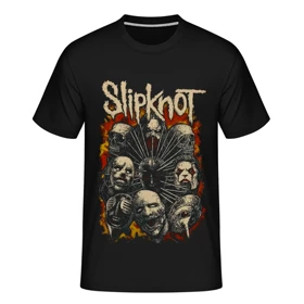 تیشرت طرح گروه متال اسلیپنات Slipknot