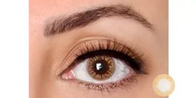 لنز رنگی سالانه رینبو Rainbow P-CON (Brown 1T 101)