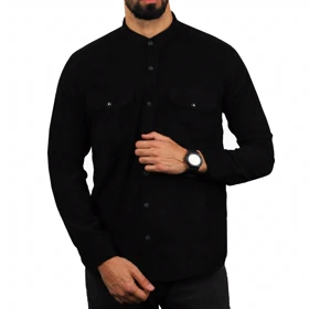 پیراهن یقه دیپلمات کبریتی مردانه برند مد 6109312