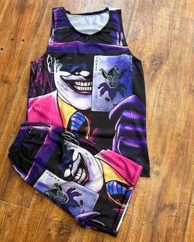 تاپ و شلوارک مدل joker