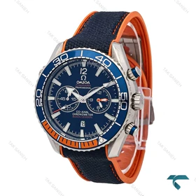 ساعت مردانه امگا سیمستر کرنوگراف سرمه ای نارنجی Omega-6800-G
