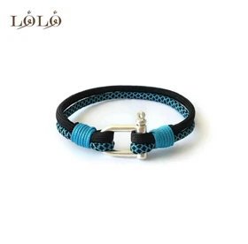 دستبند نقره امگا U