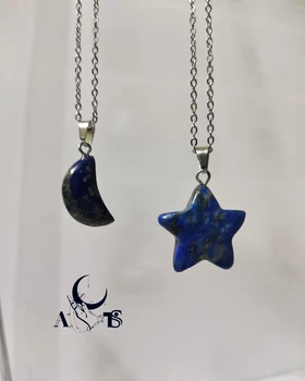 گردنبند ماه ستاره سنگی