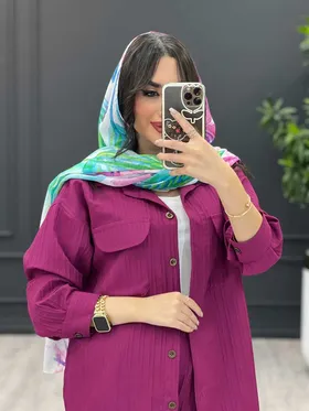 ست مانتو و شلوار دو جیب