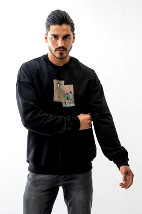 دورس آستین بلند چاپی مردانه