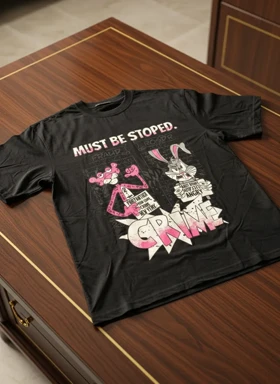 تیشرت خفن کاراکترهای Pink Panther و Rabbit Bunny مد استریت
