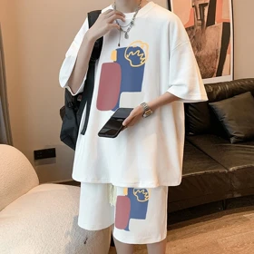 ست تی‌شرت شورتک وارداتی
