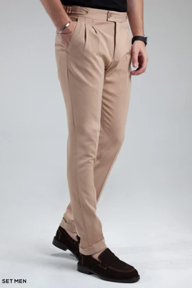 شلوار پارچه ای مردانه پیل دار