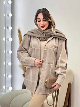 شکت چهارخونه دو جیب