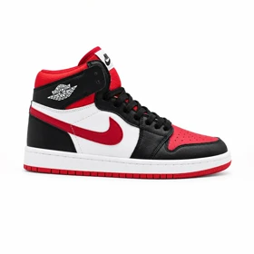 کفش و کتانی مردانه ساق‌دار مدل NIKE JORDAN 1 رنگ سفید قرمز کد 21854