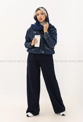 کت جین بغل کش کد1005102