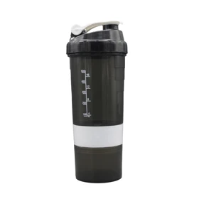 شیکر بدنسازی سه تیکه کلیر مدل Ebi دودی ظرفیت 0.5 لیتر