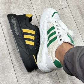 کفش و کتانی لژدار مردانه مدل آدیداس ADIDAS رنگ مشکی زرد