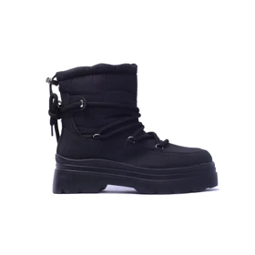 نیم بوت کاپشنی برشکا زرشکی کد 1628