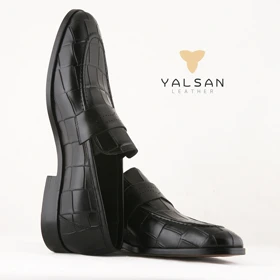 کفش رسمی مردانه چرم یلسان مدل سوآرز کد 543-GC