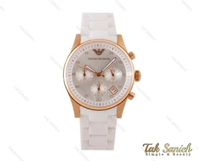 ساعت امپریو آرمانی سفید زنانه Emporio-3847-L