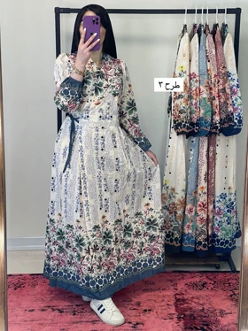 پیراهن یقه دار