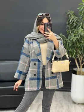 پالتو چهار دکمه دو جیب