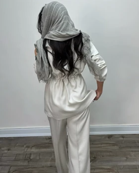 کت و شلوار گت دار ویسکوز