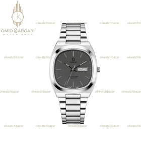 ساعت مچی امگا سیمستر نوستالژی بند سیلور صفحه طوسی Omega Seamaster