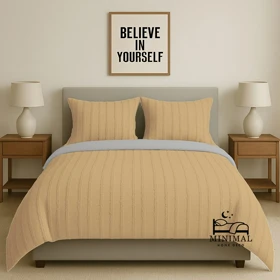 سرویس روتختی کاوری مینیمال طرح برجسته راه راه