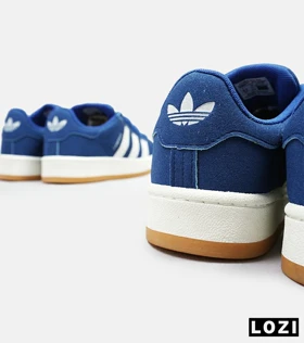 کفش کتانی مردانه و زنانه آبی سفید ADIDAS Campus مدل 4747