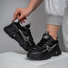 کفش و کتانی زنانه و دخترانه مدل نایک NIKE رنگ مشکی