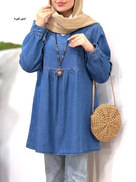 مانتو جین کاغذی نیکا 1