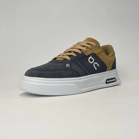 کفش مردانه آن رانینگ طرح ونس سرمه ای کرم