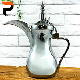 دله قهوه نقره ای سایز 26