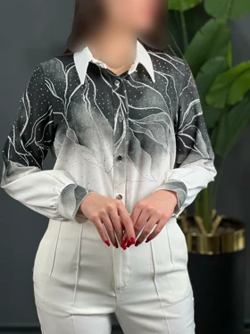 شومیز مزونی فریال کد 1478