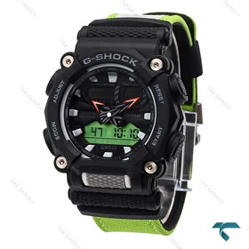 ساعت پسرانه جیشاک GA-900H سبز مشکی Casio-5873-G