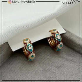 گوشواره های مینا کاری ژوپینگ کد gn0023