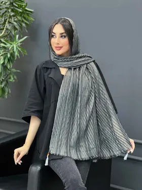 شال پلیسه وسط تور