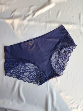 شورت دانتل و ساتن بدون لبه دوخت کد: 1459