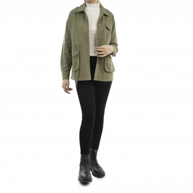 جکت اورسایز کتان زنانه - 15241434