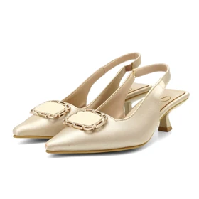 کفش مجلسی زنانه پاشنه‌دار 3 سانت مدل 400346 _ sandal valentino