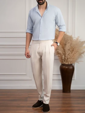 پیراهن لینن کدsh305