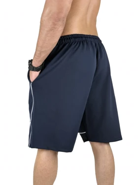 شلوارک طرح نایک NIKE بگ سرمه ای