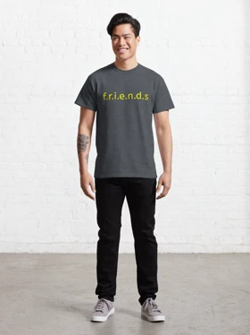 تیشرت فرندز طرح نوشته فرندزfriends
