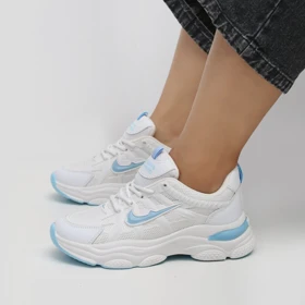 کفش و کتانی زنانه و دخترانه مدل نایک NIKE رنگ آبی کد M778