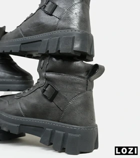 بوت مردانه طوسی Clarks