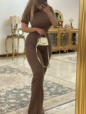 ست کراپ شلوار
