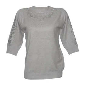 بلوز بافت گپ ترک مجلسی کار شده