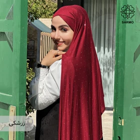 شال کشی نگین‌دار