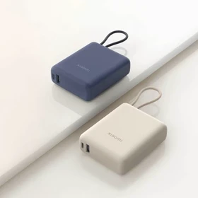 پاوربانک شیائومی 10000 میلیآمپر ساعت 33 وات مدل PB1033MI با کابل USB-C داخلی