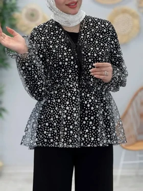 3421-مانتو مزونی عروسک